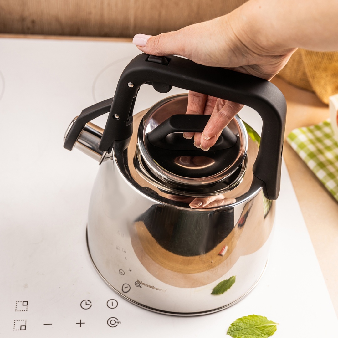 CZAJNIK STALOWY Z GWIZDKIEM 2,5L KLAUSBERG KB-7914